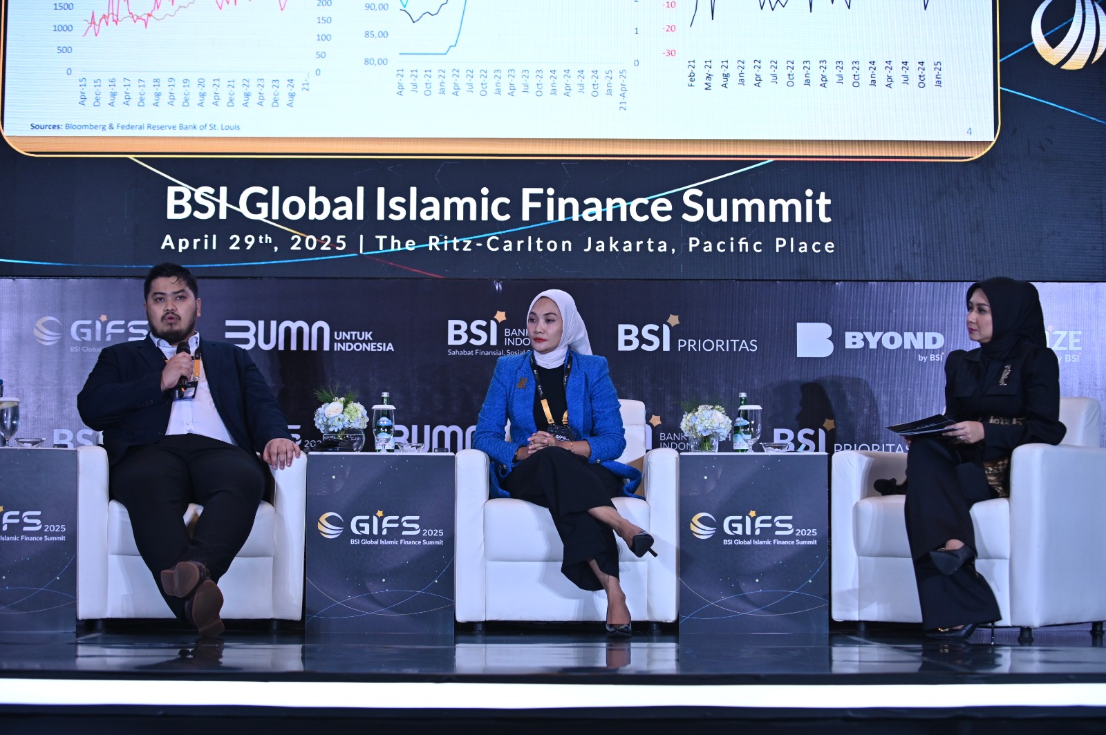 (Foto) GIFS 2025 Jadi Ajang Peluncuran BSI MCI, Indikator Ekonomi Syariah di Indonesia
