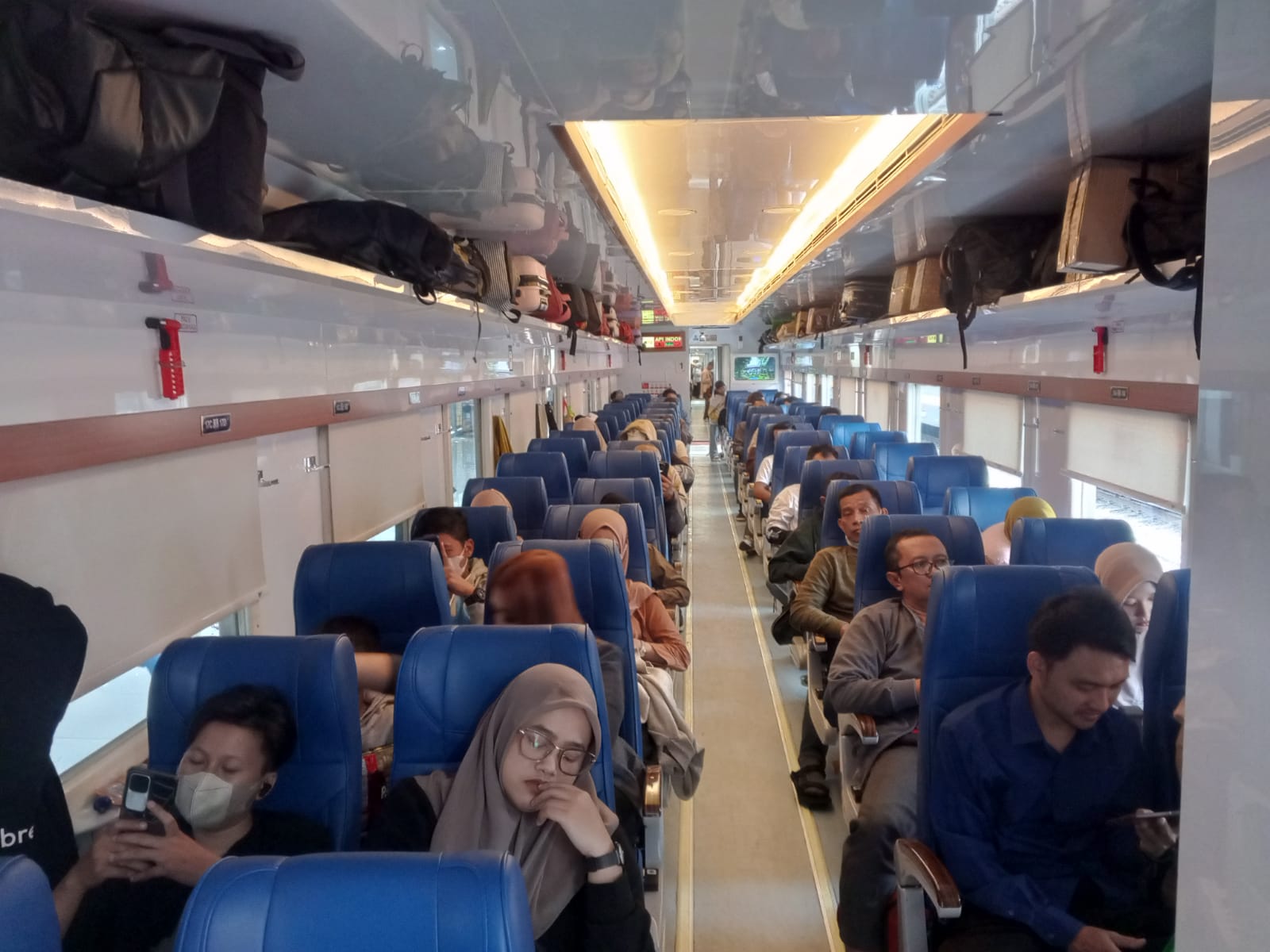 Hari Pertama Lebaran, Penumpang KA Capai Rekor Baru
