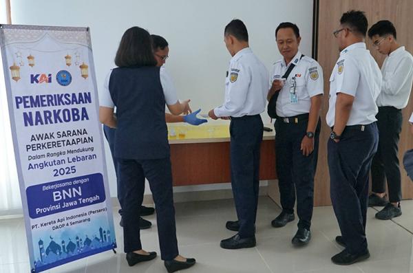 Zero Narkoba KAI Lebaran Kolaborasi dengan BNN Jaga Keselamatan Mudik