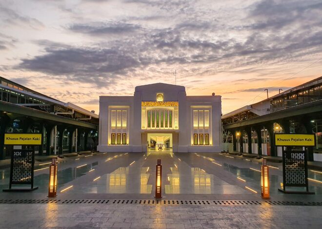 KAI Properti Ubah Stasiun Yogyakarta Jadi Destinasi Foto Favorit
