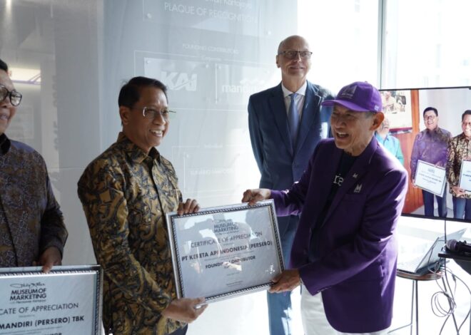 Transformasi Layanan KAI Dipamerkan di Museum of Marketing