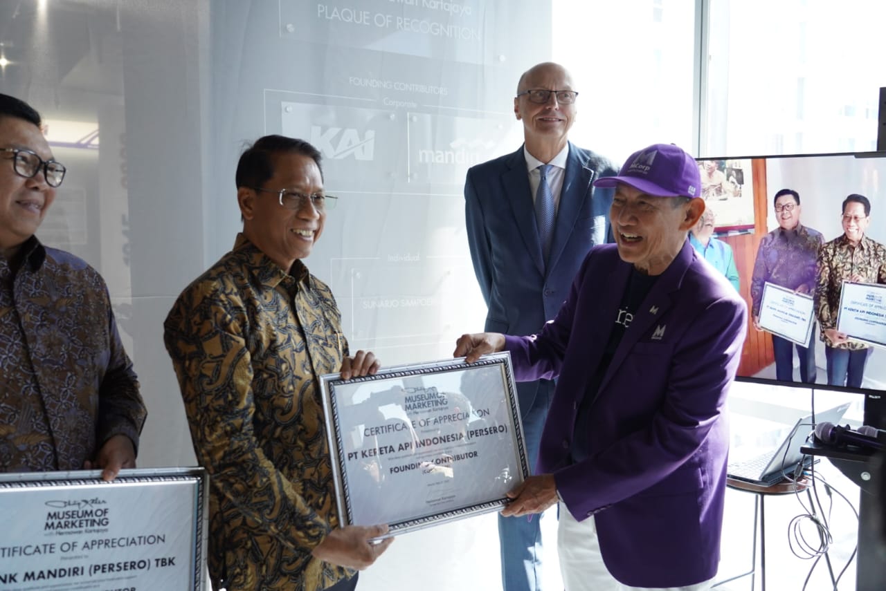 Transformasi Layanan KAI Dipamerkan di Museum of Marketing