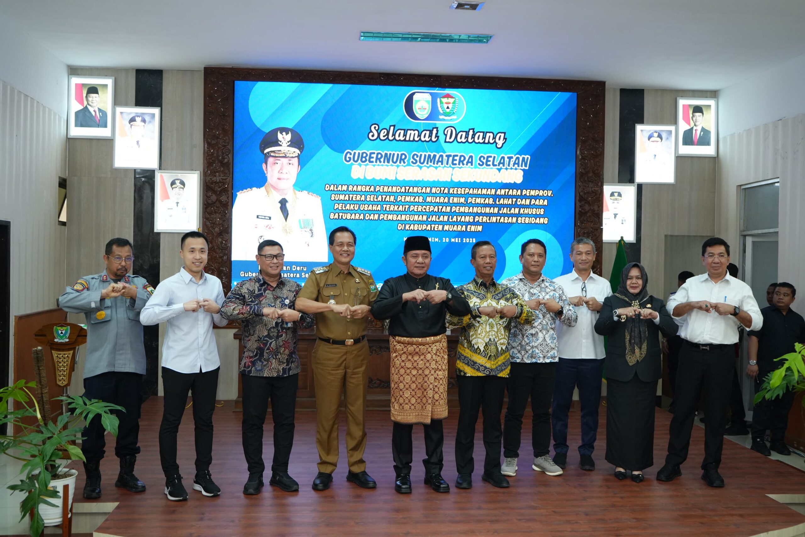 Pembangunan 5 Flyover Muara Enim, KAI Teken MoU