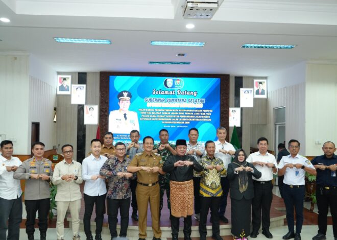KAI, B2PJN, Pemprov Sumsel Bangun Flyover Muara Enim