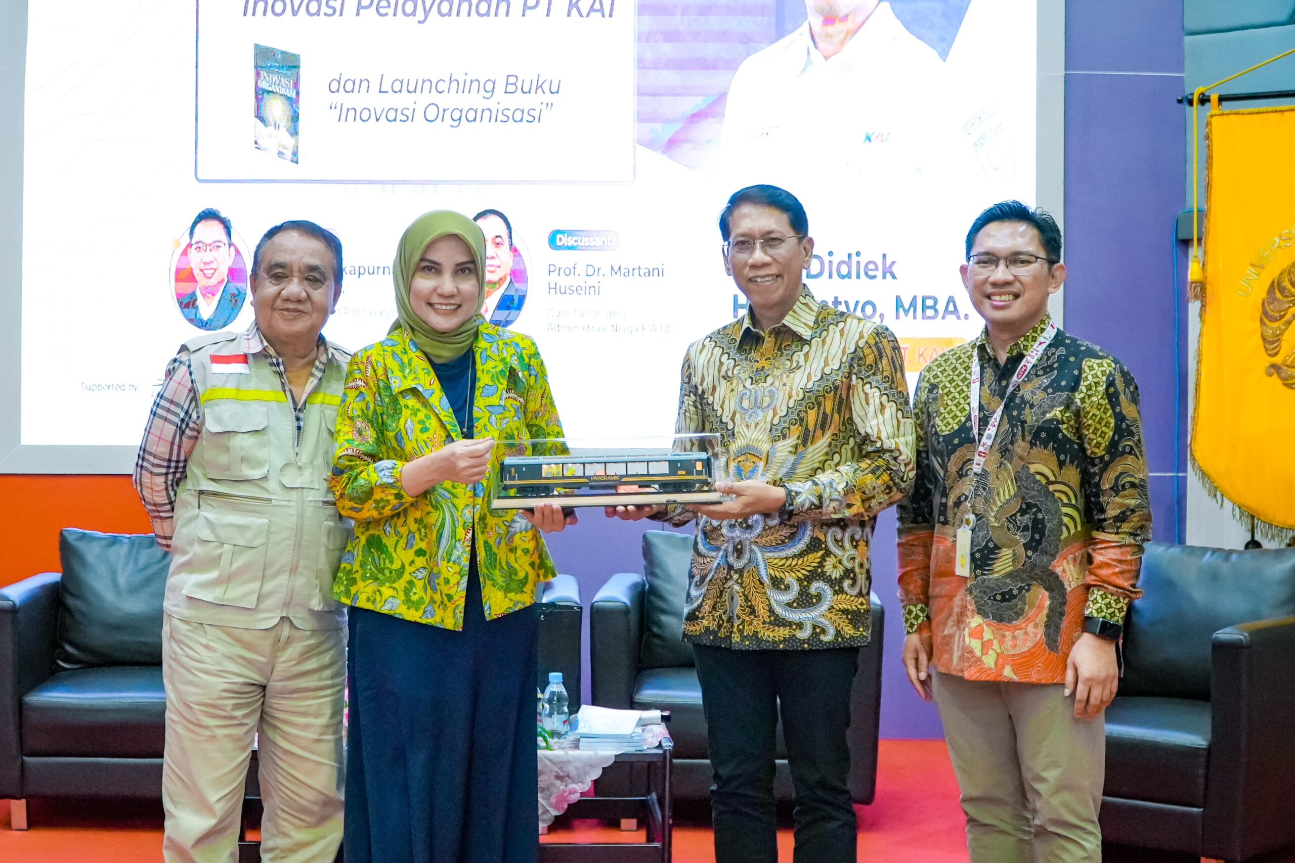 Inovasi KAI dalam Pelayanan Publik Ditekankan dalam CEO Talks FIA UI